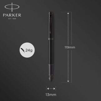 PARKER Ι.Μ. CORE METAL.BLACK ΒΤ FPen F