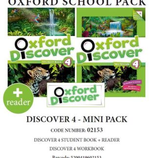 OXFORD DISCOVER 4 PACK MINI (SB + WB + READER) - 02153