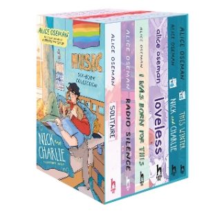 ALICE OSEMAN SIX-BOOK COLLECTION BOX SET (SOLITAIRE, RADIO SILENCE, I WAS BORN FOR THIS, LOVELESS, N