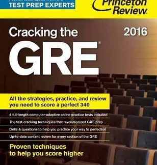 CRACKING THE GRE 2016 EDITION