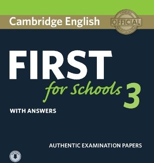 CAMBRIDGE ENGLISH FIRST FOR SCHOOLS 3 SELF STUDY PACK (+ DOWNLOADABLE AUDIO) W/A