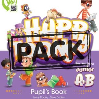 HAPPY TOONS ONE YEAR COURSE (JUNIOR A+B) PUPILS BOOK (+ DIGIBOOKS APP)