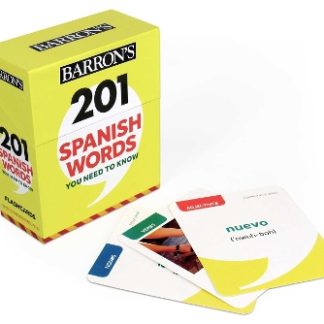 201 SPANISH WORDS YOU NEED TO KNOW FLASHCARDS