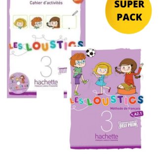 LES LOUSTICS 3 SUPER PACK (LIVRE + CAHIER + CADEAU SURPRISE)
