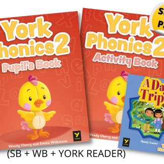 YORK PHONICS LEVEL 2 SUPER PACK (SB + WB + YORK READER)