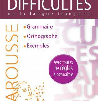 DICTIONNAIRE DES DIFFICULTES DE LA LANGUE FRANCAISE PB B FORMAT