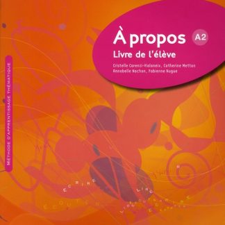 A PROPOS A2 METHODE (+ CD)