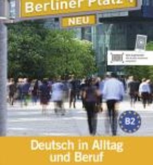 BERLINER PLATZ 4 KURSBUCH + ARBEITSBUCH (+ AUDIO CDS (2)) NEU